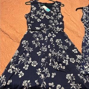 Floral Navy Dress